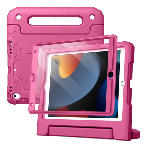 Jetech Funda Kids P/ iPad De 10,2 Pulgadas 9 8 7 Gen Ciruela