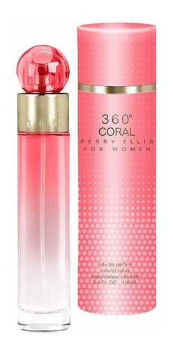 Perfume 360 Coral Perry Ellis 100 Ml Original Envio Gratis