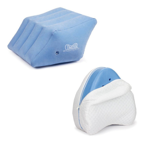 Contour Leg & Legacy Pillow Almohadas Multifuncionales Color Azul
