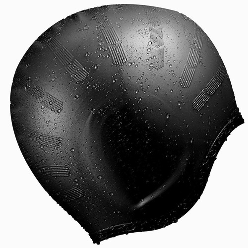 Gorro De Natación De Silicona Impermeable Y Ergonómico Con B