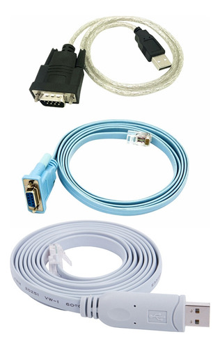 * 2 Juegos De Usb A Rj45 Para Cable De Consola Usb Con