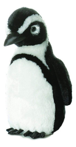 Peluche Aurora Mini Flopsie Pinguino Africano Pinguinito Ave Blanco
