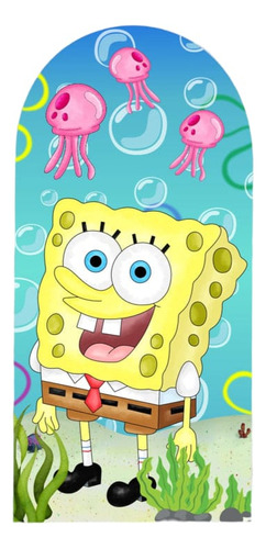 Funda Mampara Punta Redonda Bob Esponja 