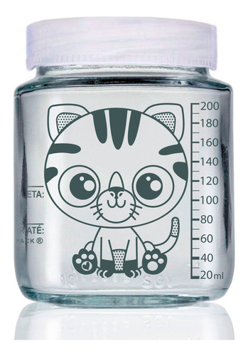 Imagem 5 de 7 de 12 Potes Armazenar Leite Materno Ou Papinha, Graduação 200ml