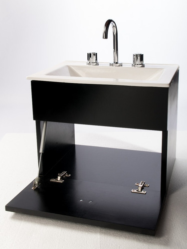 Combo De Baño Simple Mampara Espejo Inodoro Y Vanito- Cuotas