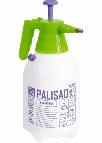 Pulverizador Borrifador Manual Profissional - Palisad 2l