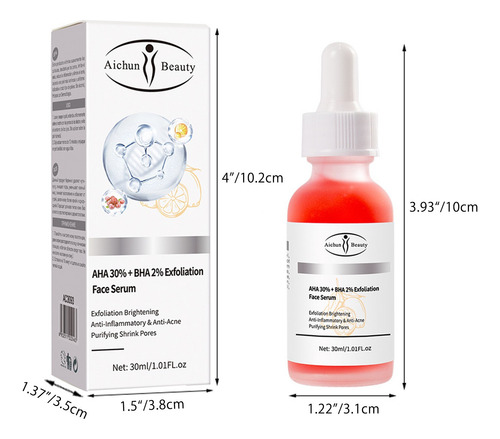 Ácido Salicílico 30ml, Controle De Óleo E Contração De Poros