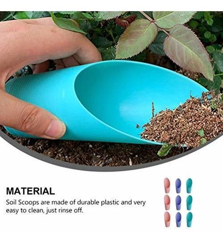 Imagen 3 de 8 de Doitool Tool Gadget Coitak 9 Pcs Bonsai Soil Scoops, Plastic