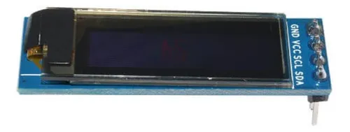comprar Display Oled Tft 0.91 Pantalla 128x32 Modulo Lcd I2c Azul
