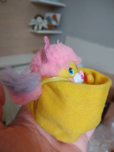 Mini Pelúcia Popples Potato Chip- Original Mattel 1985 (Usado)