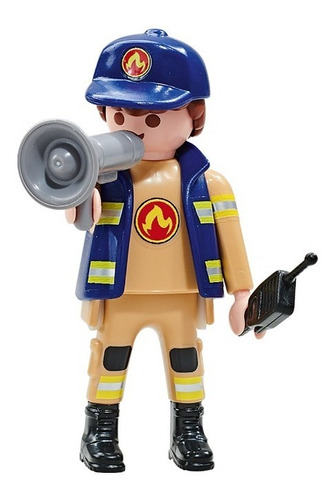 Playmobil Fire Brigade A Captain 6583 Capitán De Bomberos