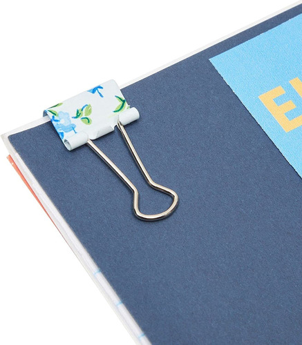 Cute Binder Clips For Paper, Notebooks, Planners, File Folde