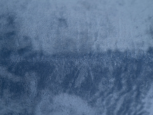 Juego De Sábana Flannel Toronto Azul King Size Azul