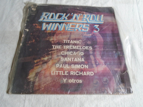 Disco De Vinilo . Rock ´n´ Roll Winners 3 . Varios Artistas