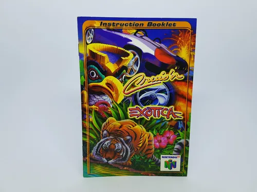 Apenas A Caixa - Cruis'n Exotica - Nintendo 64 + Manual Usa