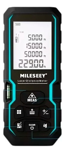 Medidor De Distancia Láser Mileseey S6, 120 Metros