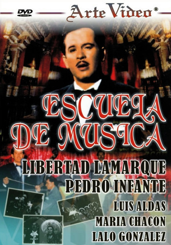 Imagen 1 de 1 de Dvd - Libertad Lamarque, Pedro Infante - Escuela De Musica