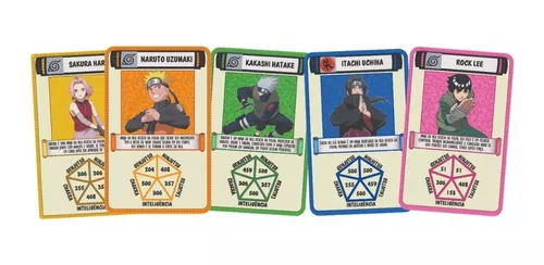 Jogo de Cartas – Naruto – Shippuden – Rank Ninja – Número de