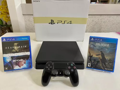 Playstation 4 Slim 500GB - Games Você Compra Venda Troca e Assistência de  games em geral