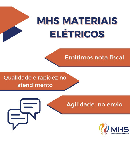 Mini Luminaria Luz De Emergencia Led Tle Mini Taschibra Branco
