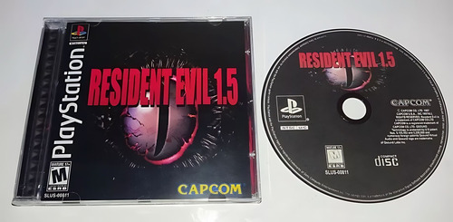 Resident Evil 1.5 Playstation Midia Preta