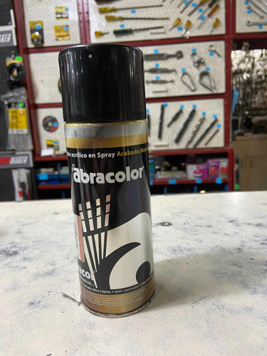 Pintura En Spray Metalico Color Cobre Marca Abracolors.