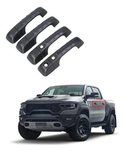 For Ram 1500 2023 2024 Car Exterior Door Handle Co