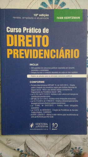 Curso Prático De Direito Previdenciário