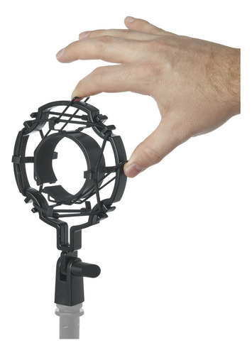 Soporte Shockmount Araña Para Microfono Gator Gfw-mic-sm5560 Color Negro