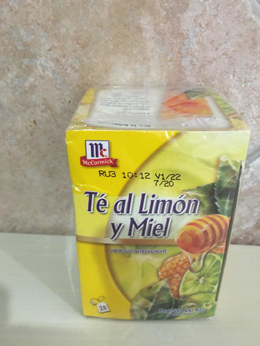 Imagen 5 de 6 de Te De Infusión Mccormick Manzanilla,toronjil,rosajamaica