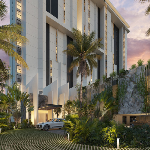 Departamento En Venta En Cancún, Blas, En Exclusiva Zona, Puerto Cancún Y Con Amenidades De Primer Nivel
