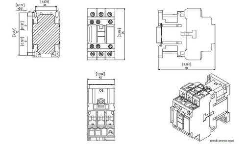 Contactor Weg Cwb 32 Amp Bobina 220 Vca 60hz 12240799