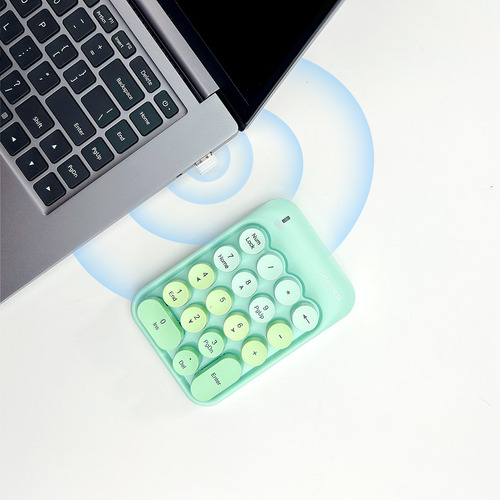Teclado Numérico Inalámbrico: Teclado Orientado A Compact Fi