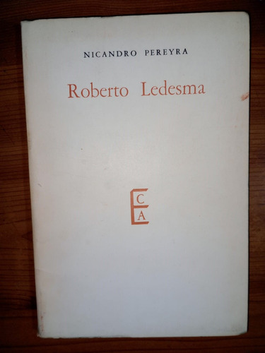 Libro Roberto Ledesma Nicandro Pereyra