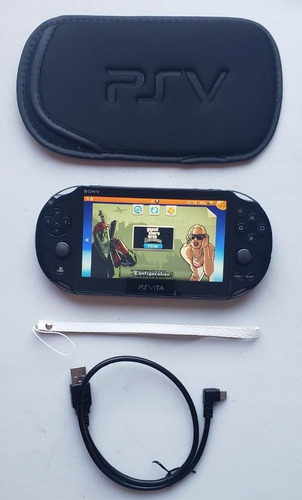 Sony Ps Vita Slim Con Estuche Y Memoria 64g