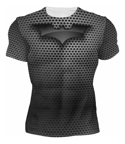 Playera Sublimada Comic Batman Super Heroe Malla Acero