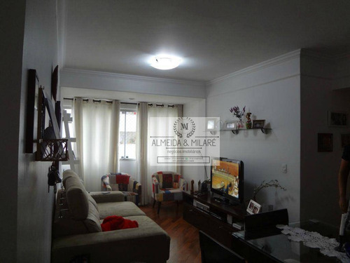 Imagem 1 de 10 de Apartamento Charmoso, Num Elegante Bairro Residencial À Venda, Vila Boa Vista, Santo André. - Ap0013