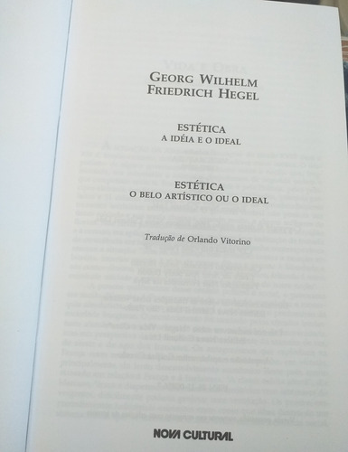 Os Pensadores Hegel (Usado)