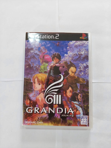 Jogo Grandia Iii Ps2 Com Capa+poster