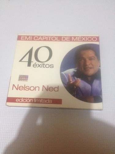  Nelson Ned 40 Éxitos Album Doble Discos Compactos Original