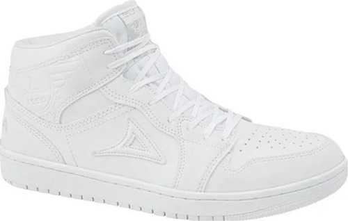 Tenis De Bota Casual Urbano Pirma 5053 Blanco Hombre A Msi