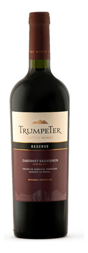 Caja X6 Vino Trumpeter Reserva Cabernet 750 Ml