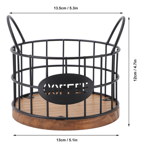 Soporte Para Cápsulas De Café De Metal Resistente