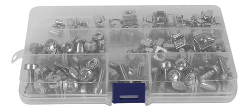 50 Conjuntos De Porcas De Gaiola De Hardware De Furo Quadrad