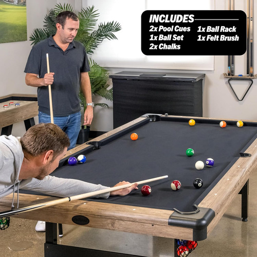 Gosports Mesa De Billar Plegable Portátil De 7 Pies