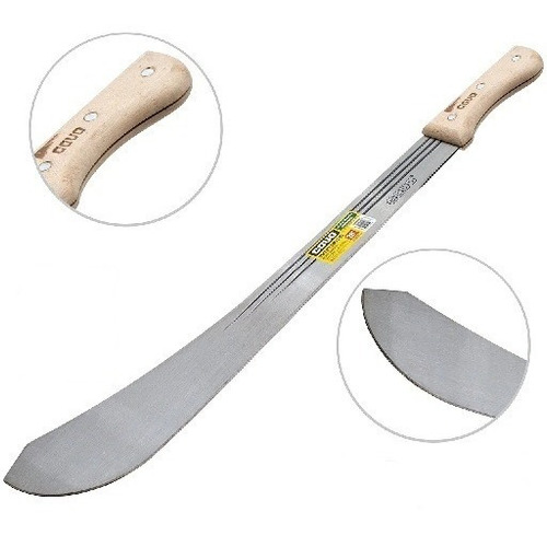 Machete Rozador 20 Pulgadas Mango Madera Covo