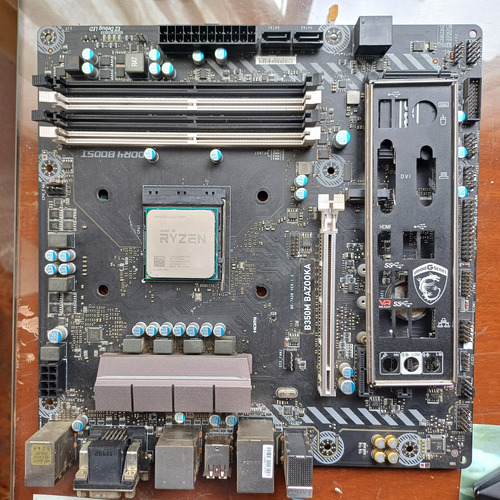 Motherboard Msi + Ryzen 5 1400 Negro (Usado)