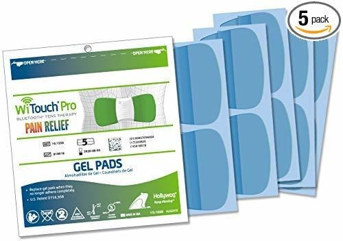 Witouch Pro Y Aleve Dirigir La Terapia Tens Gel Recargas Pad