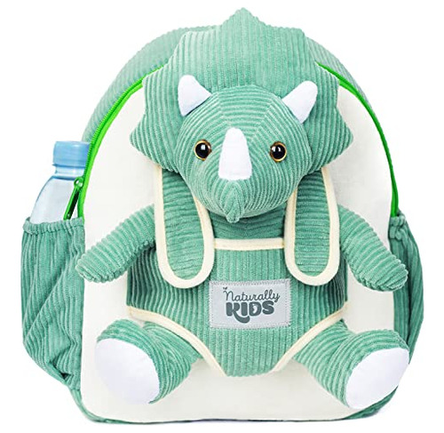 Naturally Kids Mochila Mediana De Dinosaurio - Juguetes De D