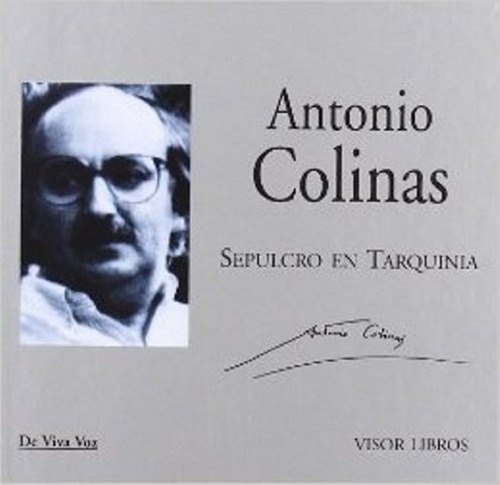 Sepulcro En Tarquinia, De Colinas, Antonio. Editorial Visor, Tapa Blanda En Español, 1900